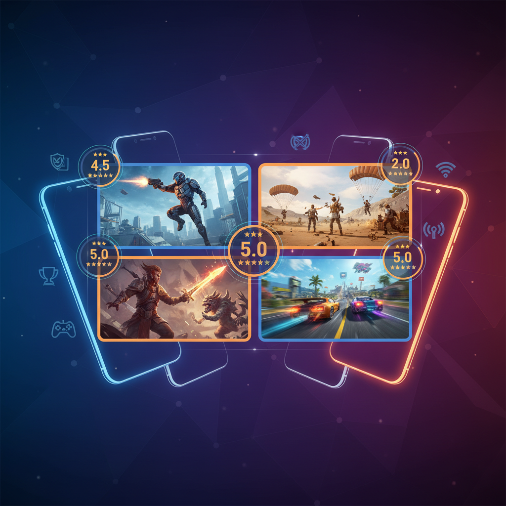 Most Downloaded Mobile Games in 2025 - Complete Rankings